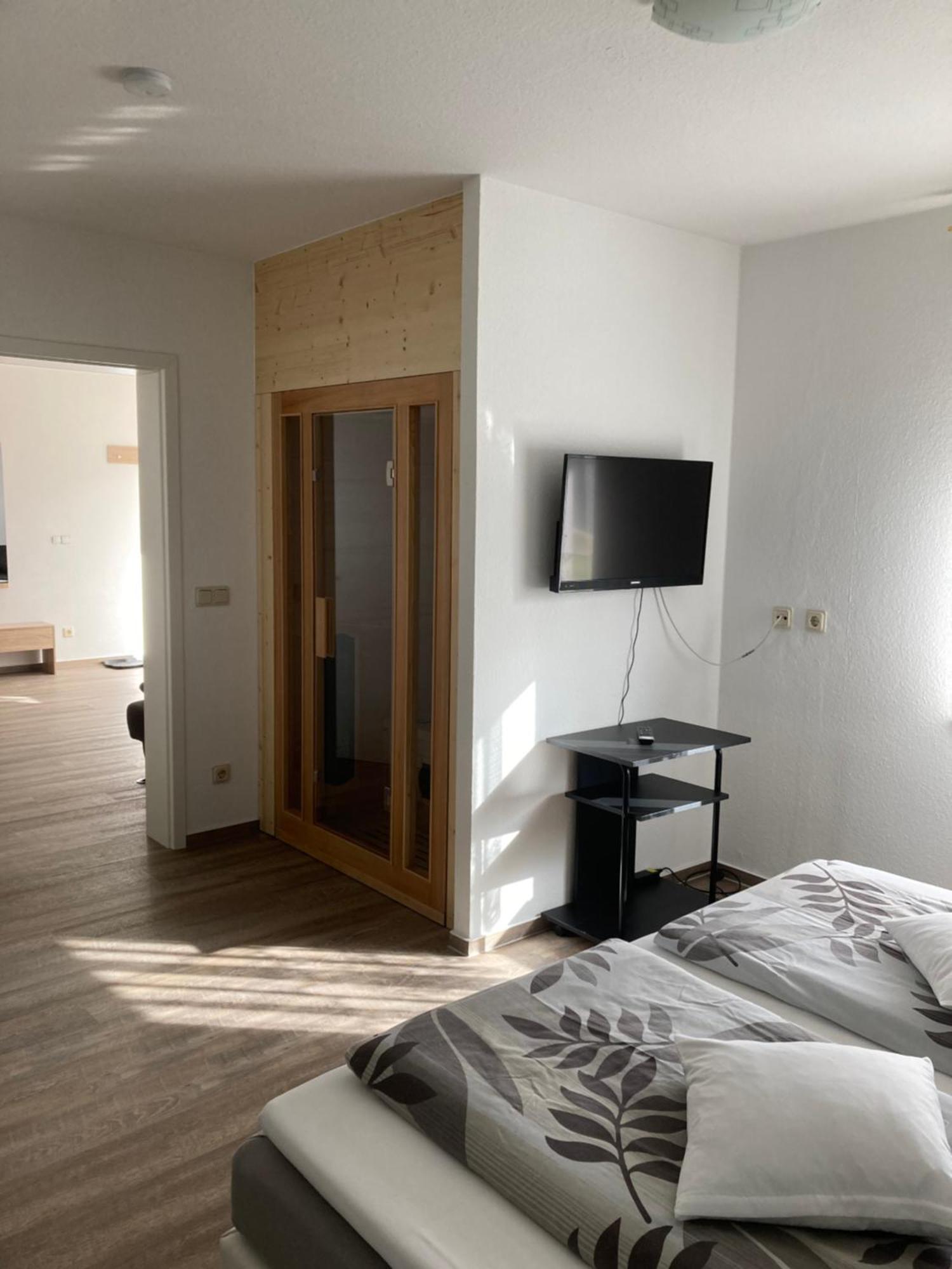 Hotel Am Schlosspark Mallin Ruang foto